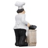 Chef Cooking Figurine Small Stereoscopic Art Ornament Resin Decoration Statue