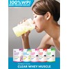 クレバー クリア ホエイ プロテイン [WPI100%] マッスル ぶどう味 400g [脂質ゼロ・コレステロールゼロ]