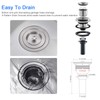 MENATT 15-inch Undermount Kitchen Bar Sinks, 304 Stainless Steel Handmade