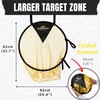 PodiuMax 24'' Top Bins Soccer Target Goal, Easy to Attach