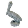 Solid Rock Stoneworks 18" Pelican Concrete Statue - Flint Color