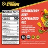 Honey Stinger Kiwi Strawberry Gel with Caffeine, 850 g