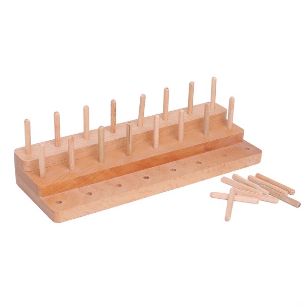 Kylebooker Fly Tying Thread Spool Stand Nature Wood Spool Station
