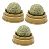Ipetboom 3pcs Edible Catnip Nutrition Cream Licking Solid Snack for