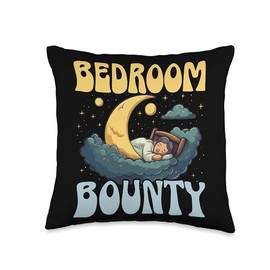 Sleep Hygiene SteMi Apparel Hygiene Bedtime Routine Nighttime Sleeping Throw Pillow, 16x16, Multicolor