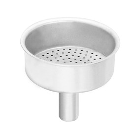 Coffee Pot Replacement Funnel Fits for Mocha Coffee Maker Pot 1-Cup,Aluminium Funnel Filter,Moka Pot Funnel Replacement(1 Pcs 1-Cup）