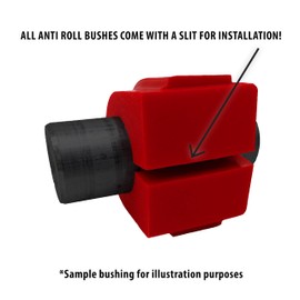 PSB Bushings - Rear Anti Roll Bar - 18mm ID Polyurethane Bushing Kit - Compatible With Mini Cooper / Counryman/Paceman/ R50/52/53/55/56/57/58/59/60/61 2001 - 2016