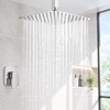 Ceiling Shower System Shower Faucet GGStudy Bathroom Luxury Rain Mixer