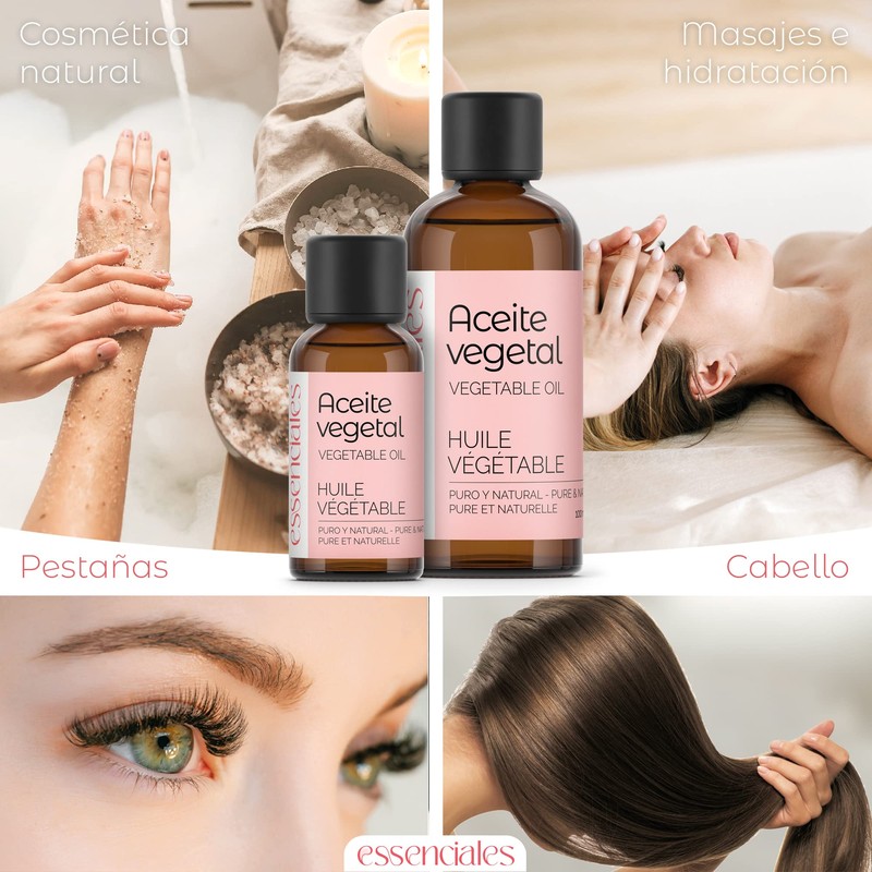 Essenciales - Macadamia Essential Oil 100% Natural 100ml | Macadamia
