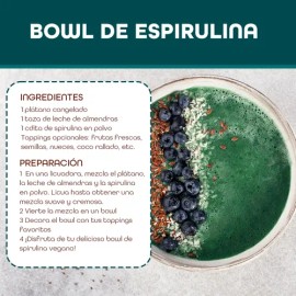 Spirulina Orgánica En Polvo 500g Natural Premium Espirulina                                                                                           