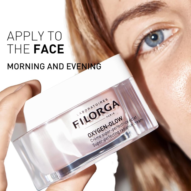 Filorga Oxygen Glow Crema Noche y Día Alisa Unifica y