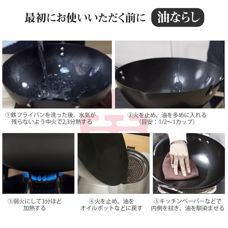 WANGYUANJI Fried Egg Frying Pan, Sauce Pan, Single Handle, 5.1