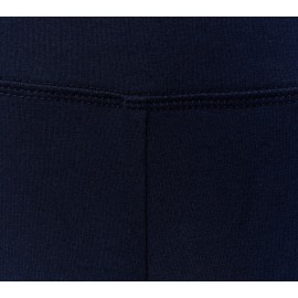 Susan Graver Regular Weekend Cotton Spandex Smoothing Waist in Black XX Small