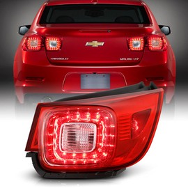 ACANII - For 2013-2015 Chevy Malibu LTZ 2016 Limited LTZ Outer LED Tail Light Lamp Assembly Replacement - Passenger Side