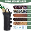 Pack of 4 Gazebo Sandbags, Weights for Gazebo with 8