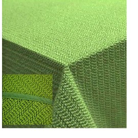 Tablecloth 110 x 140 cm Garden Blanket Light Green with Hem Washable Garden Tablecloth Balcony Patio Weatherproof (Green)