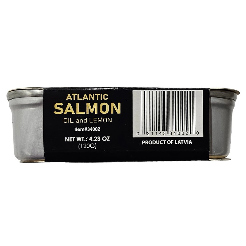 Baltic Gold Atlantic Salmon Fillets - 4.23 oz (120g) -