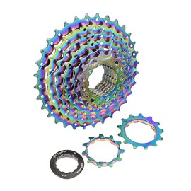 VG Sports 8/9/10/11 Speed Cassette,11-25T 11-28T 11-32T 11-36T Cassette, Bike Freewheel Fit for Road Bike Compatible with Shimano/Sram