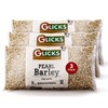 Glicks Pearl Barley Beans 16oz (3 Pack) | Premium Taste