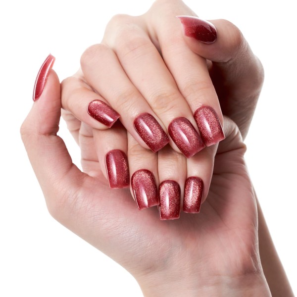 GLAMERMAID Fall Winter Press on Nails W Classic Handmade 021,ThanksGiving