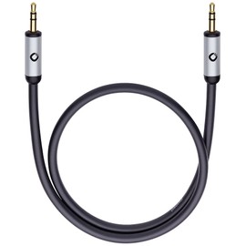 Oehlbach i-Connect audio Cable with Gold-plated contacts and 2 x 3.5 mm jack Plug