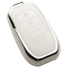 Tautrophen Key Fob Cover for Toyota Crown Corolla Cross Grand Highlander Tundra Prius Venza Sequoia Land Cruiser