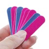 100 PCS FONGKNOX Nail File, Double-Sided Nail File 180/240, Washable