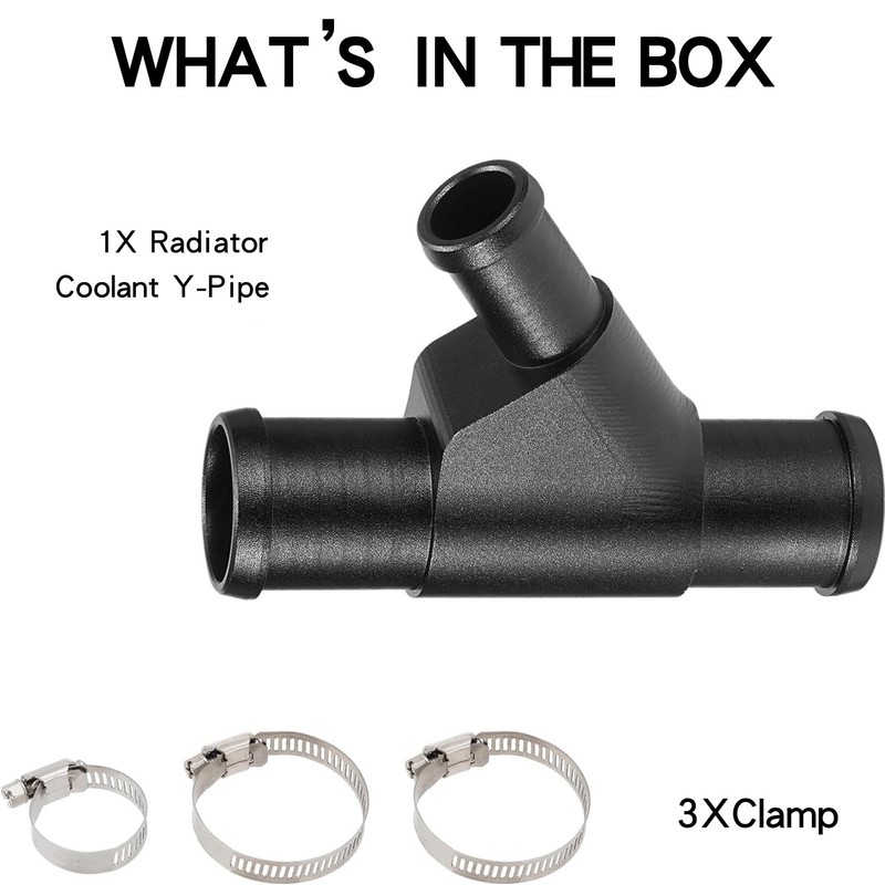 ZLPTEAM Radiator Coolant Y-Pipe Fit for Ford F250 F350 F450