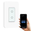 Nexete Smart Dual Light Switch - 2 in 1 Single
