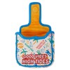 Colorful Golf Mallet Putter Headcover, Shark Embroidery Large Square Putter