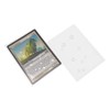 Zoopin Double Matte Card Sleeves,White, 320pcs -Pack
