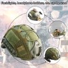BOOIU Airsoft Helmet Fast Helmet Airsoft Tactical Helmet Adjustable-MH Fast