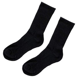 Midori Anzen TFS-HARD-BK-L Safety Shoe Socks Strong Fit Hard Black L