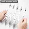 5 Wheel Dough Cutter, Expandable Pizza Slicer, 5 Wheel Stainless