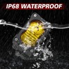 LTEODCHEW 3 Inch LED Pod Lights Yellow 2PCS Off Road