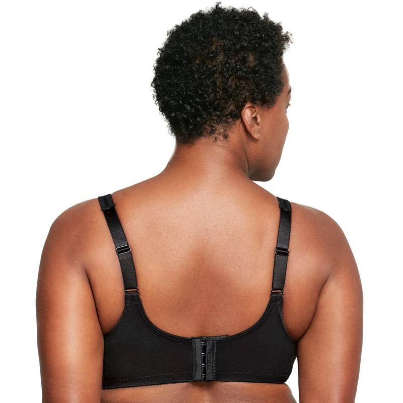 Glamorise Women's Minimiser Bra, black
