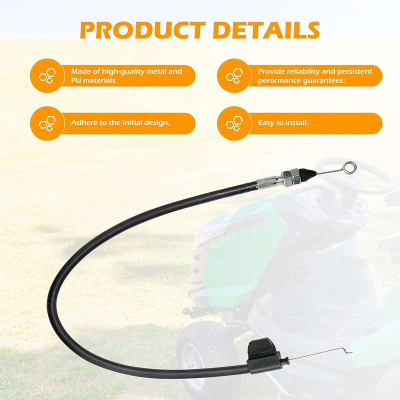064-8057-17 Brake Cable Replacement for Bad Boy MZ/MZ Magnum Lawn
