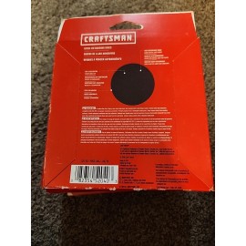 CRAFTSMAN 5 In Stick On  Cer Discs 80 Grit 10pc