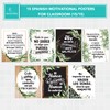 Decorably Spanish Motivational Posters for Kids, 15 Spanish Posters for