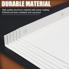 BJADE'S Gutter Valley Splash Guard,4 Pcs Aluminum Roof Valley Splash