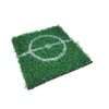 Mad Monkey Green & White Standard Football Coaster