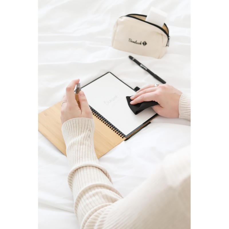 BAMBOOK Classic Notebook Original - A4 - Squared, Reusable Notebook,