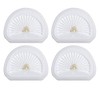4Pack VLPF10 Replacement Filters Compatible with Black and Decker Hand