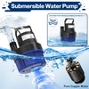 AgiiMan 1/2HP Submersible Water Pump, 2500GPH Portable Sump Pump for
