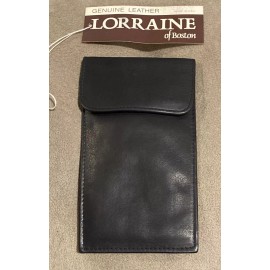 Lorraine of Boston Vintage Lorraine Handbag Boston Leather Checkbook Eyeglass Cellphone Case Pouch