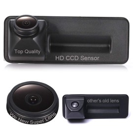 HD CCD Night Vision Boot Handle Reversing Camera 18 mm Lens for GPS Car Radio for Skoda Fabia Y6 A1 Golf 5 V Variant Skoda Superb Estate