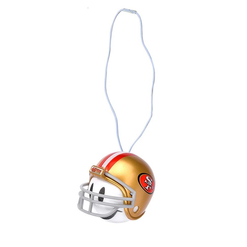 NIP San Francisco 49ers Car Charm Rear-View Mirror Car Dangler