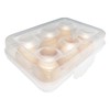 Egg Holder Camping, Egg Holder for Fridge, Portable Egg Tray