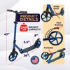 Outdoor Cruiser Kick Scooter for Ages 6+, for Kids, Teens,