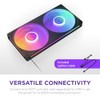 NZXT F280 RGB Core - 280mm Single-Frame Fan Unit with
